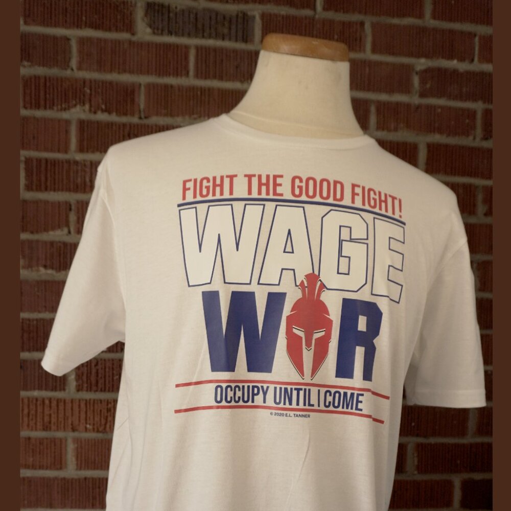Men's_ Wage War (Occupy until I Come)_T-Shirt_White